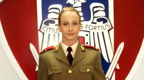 Sandra Izbașa, înaintată la gradul de locotenent, prin ordin al ministrului Apărării! FOTO