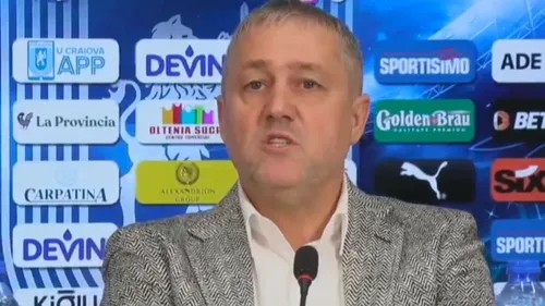 Fostul căpitan al Universității Craiova a luat legătura cu Mihai Rotaru înaintea derby-ului de titlu cu FCSB: „Asta i-am spus”