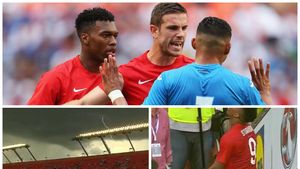 Amical cu incidente între Anglia și Honduras (0-0). VIDEO | Partida a fost întreruptă 30 de minute din cauza fulgerelor. Sturridge, lovit de o sticlă