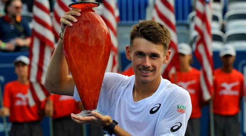 Alex De Minaur a câștigat turneul de la Atlanta. Puștiul de 20 de ani, la al doilea titlu din carieră