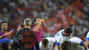 Steliștii, băgați în ședință după returul cu Dinamo: "Nu mi-au plăcut multe lucruri! Am tremurat" Reacția lui Reghecampf