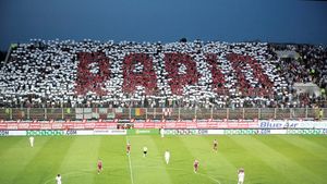 Steaua nu a mai văzut de ani buni asta!** Gestul prin care rapidiștii le dau clasă rivalilor. FOTO Ce au 'gândit' pentru derby