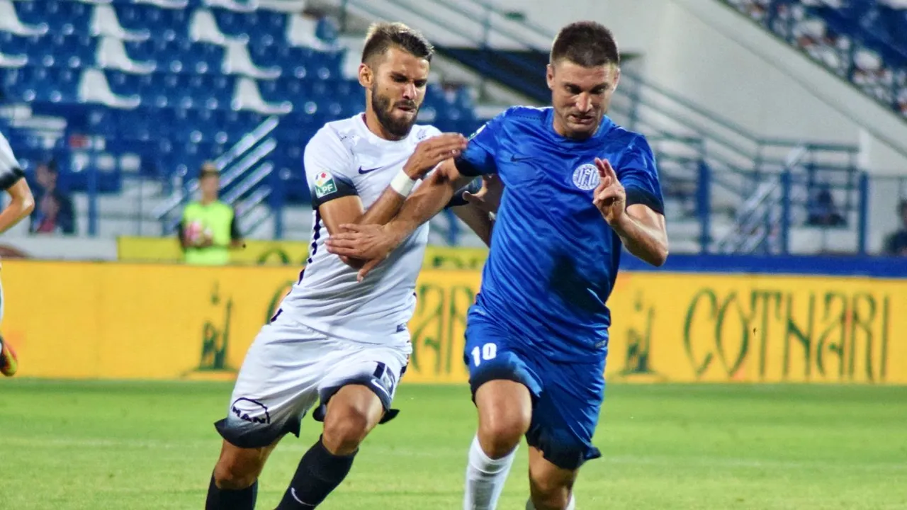Andrei Cristea, iertat de Daniel Pancu! Atacantul a revenit cu gol în meciul 400 din Liga 1