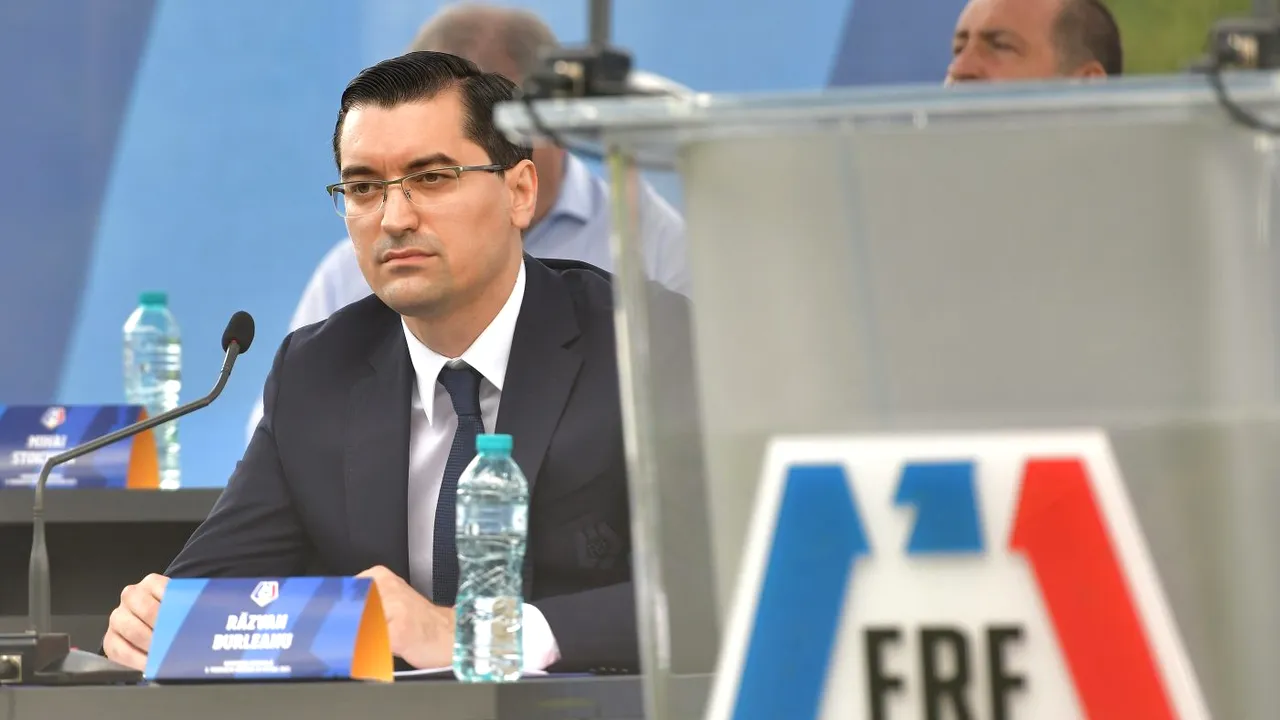 Răzvan Burleanu e de acord cu regula aberantă a Guvernului de a trimite spectatorii acasă după ora 21 în timpul unor partide de Liga 1! Comitetul de Urgență al FRF, întrunit la Casa Fotbalului