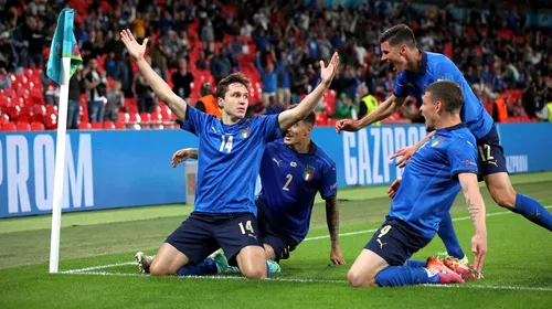Italia – Austria 2-1, în optimile de finală ale EURO 2020 | Squadra Azzurra obține o calificare chinuită! Pe cine vor întâlni italienii în sferturi