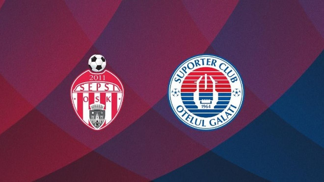 Sepsi Sfântu Gheorghe - Oțelul Galați 1-1. Două puncte mari pierdute de gazde înaintea duelului cu Aktobe