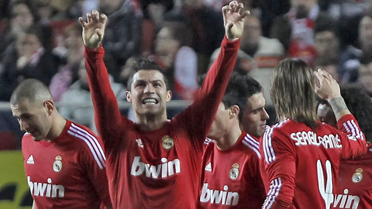 Realul a redevenit lider în Spania!** Ronaldo & Co au luat un set Sevillei