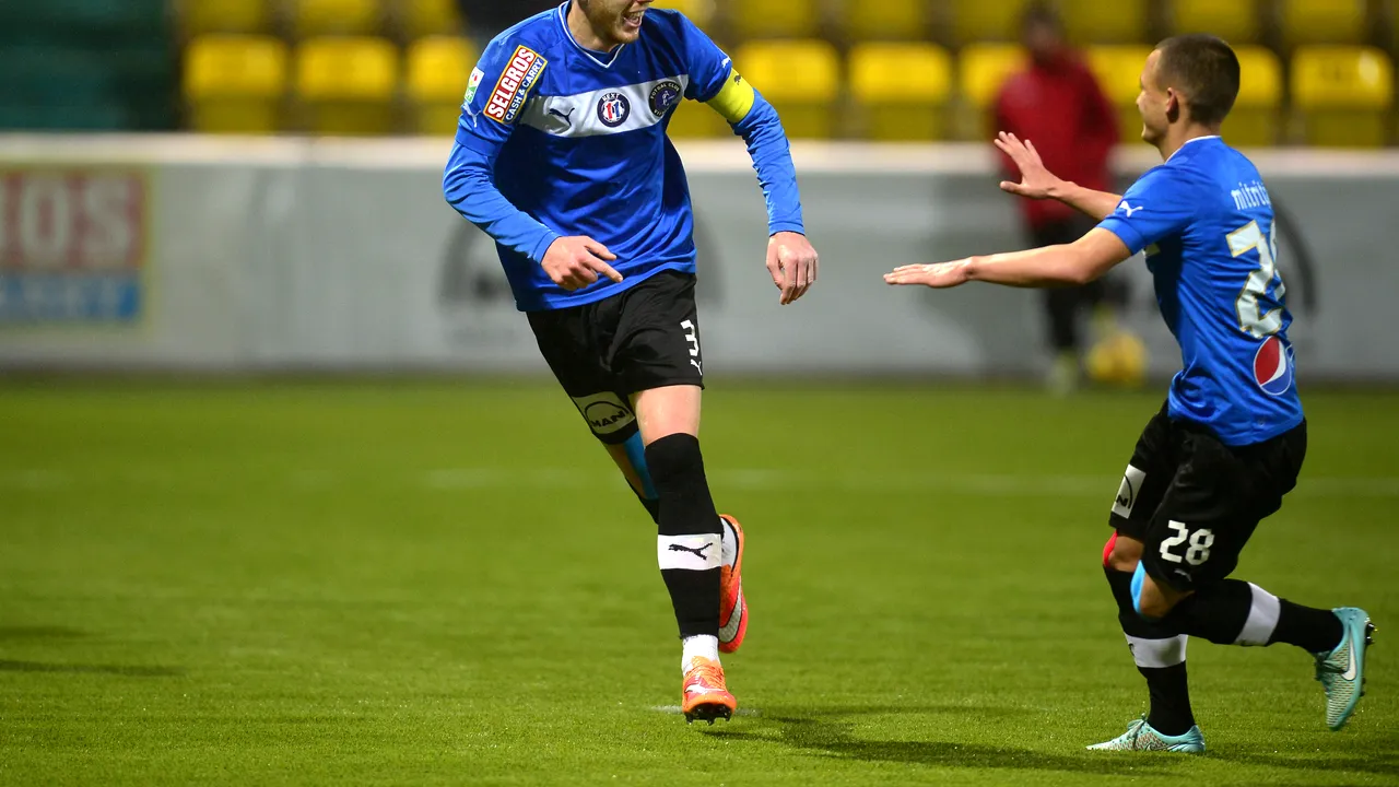 Bogdan Mitrea a fost integralist pentru Ascoli în victoria echipei sale, în liga secundă din Italia