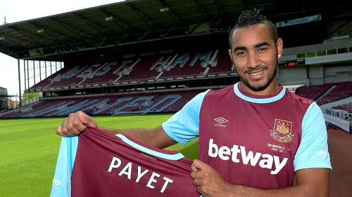 Dimitri Payet a devenit cel mai bine plătit jucător din istoria clubului West Ham