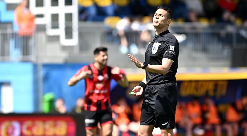 EXCLUSIV | Vlad Baban e singurul arbitru de centru promovat vara aceasta din lotul de Liga 2 în cel de Liga 1