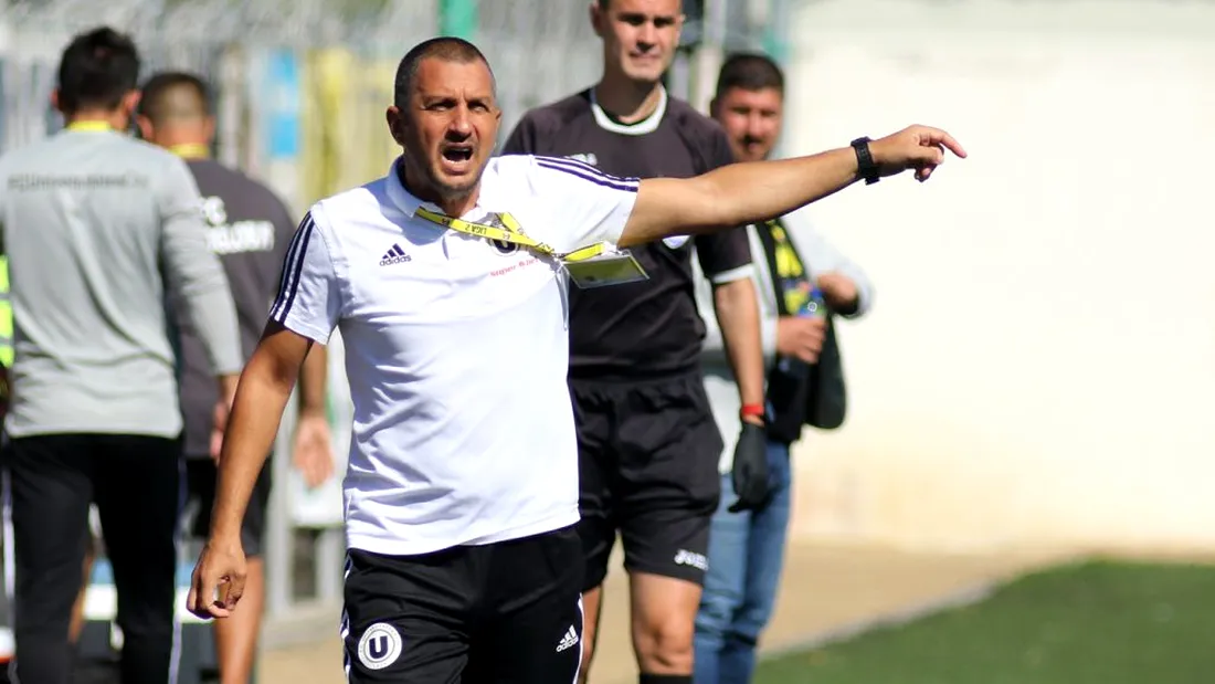 Costel Enache, din ce în ce mai mulțumit de jocul lui ”U” Cluj: ”Aș scoate în evidență lucrurile pozitive.” Antrenorul și-a dat cu părerea despre problemele de la ”FC U” Craiova și lupta la promovare