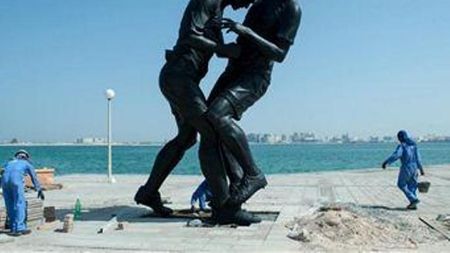 Interzis din motive religioase! Statuia lui Zidane nu este pe placul arabilor