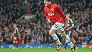 Cadou surpriză primit de Rooney de la colegi: autobiografia lui Sir Alex Ferguson