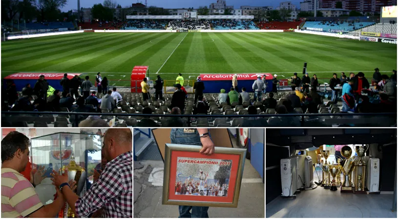 EPOCA ADAMESCU | Oțelul a rămas fără stadion. Dator peste 200.000 de euro la chirie, clubul gălățean e evacuat de pe arena unde a câștigat titlul, dar și de pe baza 