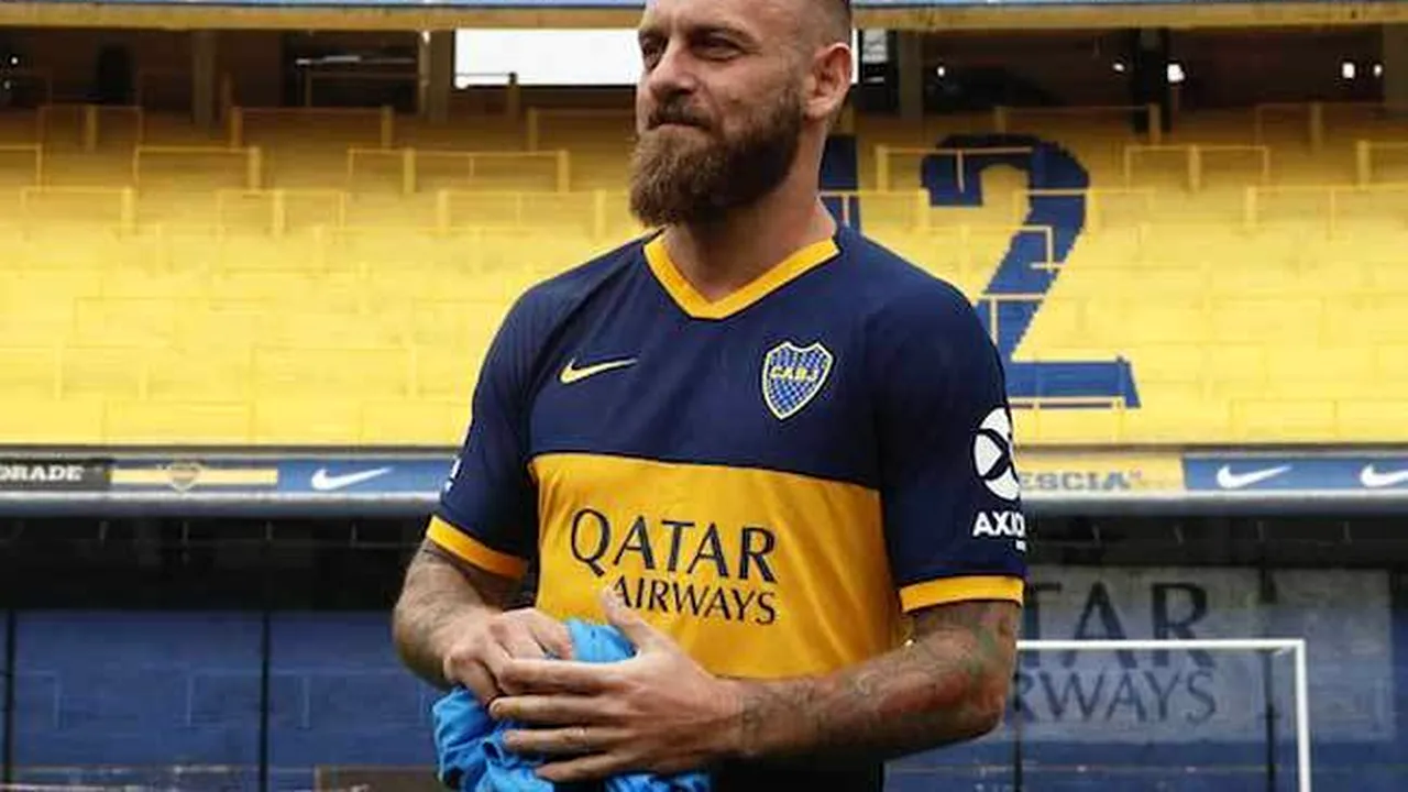 Așteptarea a luat sfârșit. Daniele De Rossi se pregătește să debuteze în tricoul echipei Boca Juniors