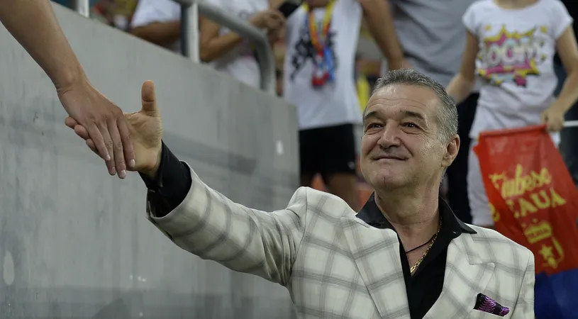 Bucuros după tragerea la sorți, Becali se gândește deja la play-off-ul Ligii:  