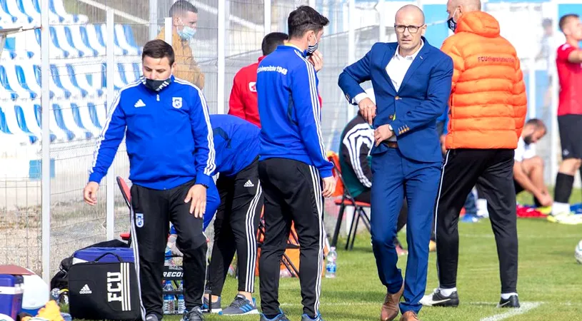 ”FC U” Craiova condusă de interimarul Dan Vasilică și în derby-ul cu Petrolul. ”Întâlnim cel mai greu adversar de până acum. E examenul nostru”