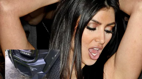 Kim Kardashian, implicată într-un accident rutier. S-a despărțit de „vinovat” printr-o îmbrățișare