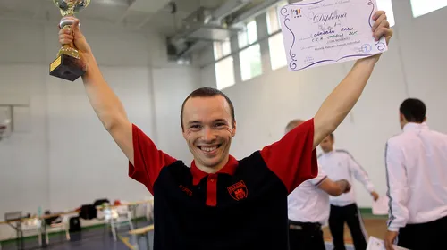 Radu Dărăban a câștigat Cupa României la floretă seniori