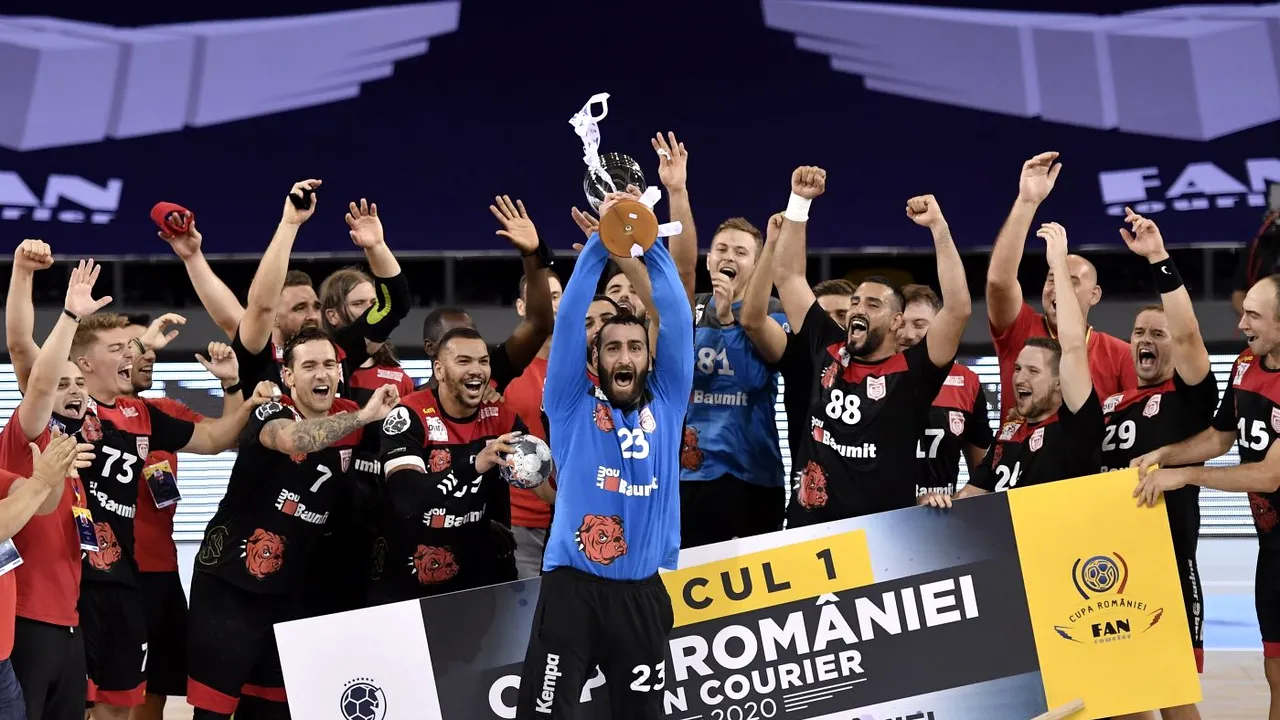 Programul Cupei României la handbal masculin. Dinamo și CSM București, posibile adversare până în Final Four