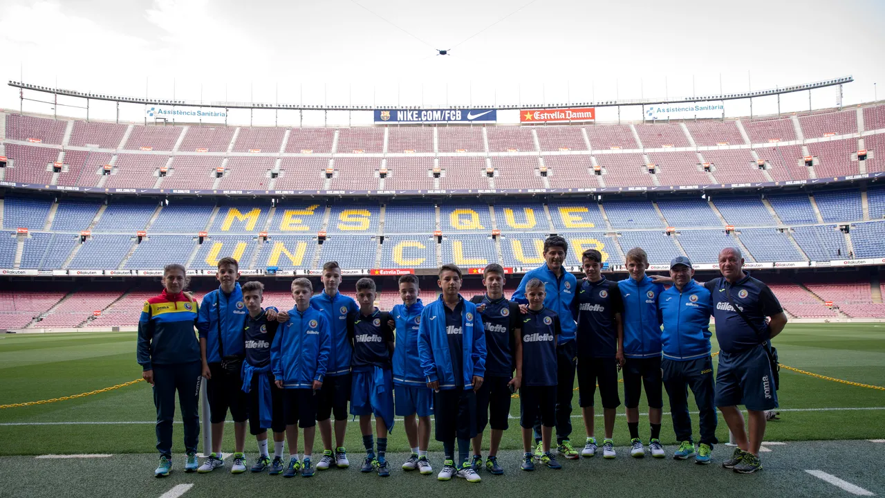 REPORTAJ | Români în La Masia: Copiii au intrat pe mâinile antrenorilor din celebra academia a Barcelonei. Inițiere, pregătire și o replică genială a lui Belodedici: 