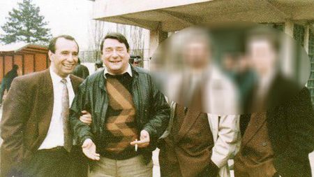 FOTO DE SENZAȚIE!** Greu de recunoscut: o imagine rară cu cel mai tare cuplu de șefi din Liga I din urmă cu aproape 20 de ani! Îi recunoașteți?