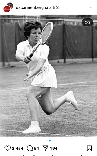 Mesajul postat pe X de legendara Billie Jean King despre Simona Halep. O urare pe măsură unei mari campioane