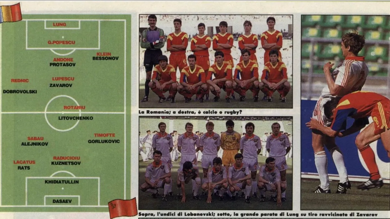 “Notti magiche” Cum i-am bătut pe sovietici, la 9 iunie 1990, în primul meci de la Mondiale, după 20 de ani. Lăcătuș a ajuns coșmarul lui Dasaev, iar Gică Popescu a refuzat Real Madrid | SPECIAL