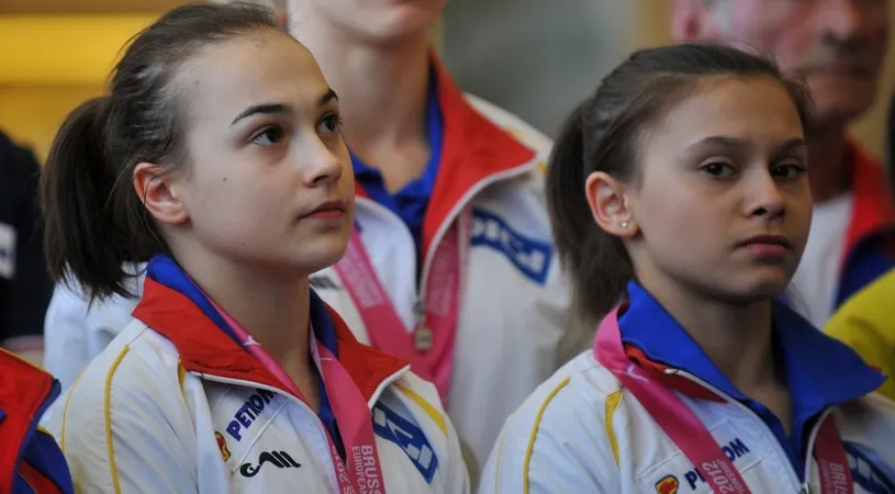 Diana Bulimar și Raluca Haidu, gimnastele de echipă ale României