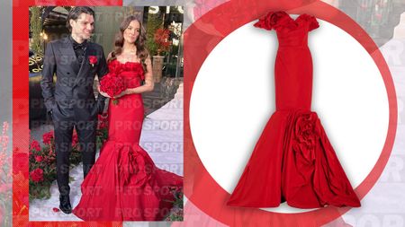 Cât a costat rochia pe care a purtat-o soția lui Ianis Hagi la cununie! Elena a plătit cât pentru o mașină ca să fie sclipitoare