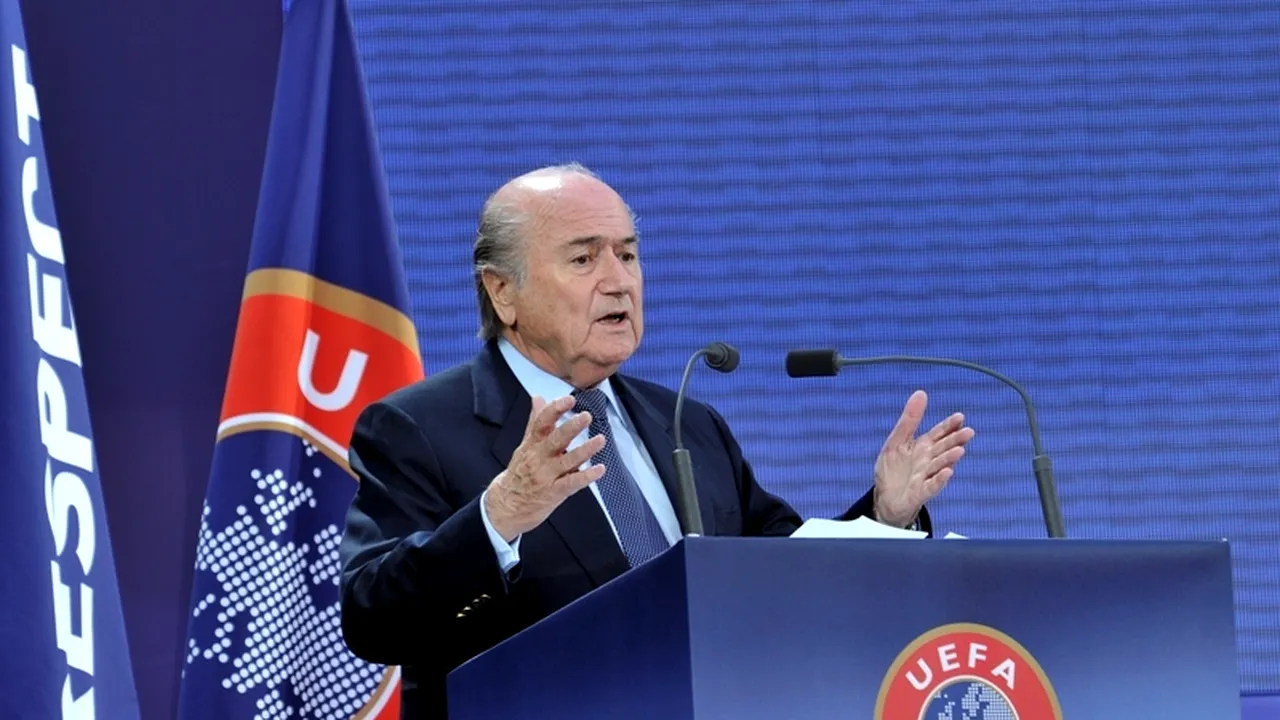 Blatter se teme** de mafia pariurilor: 
