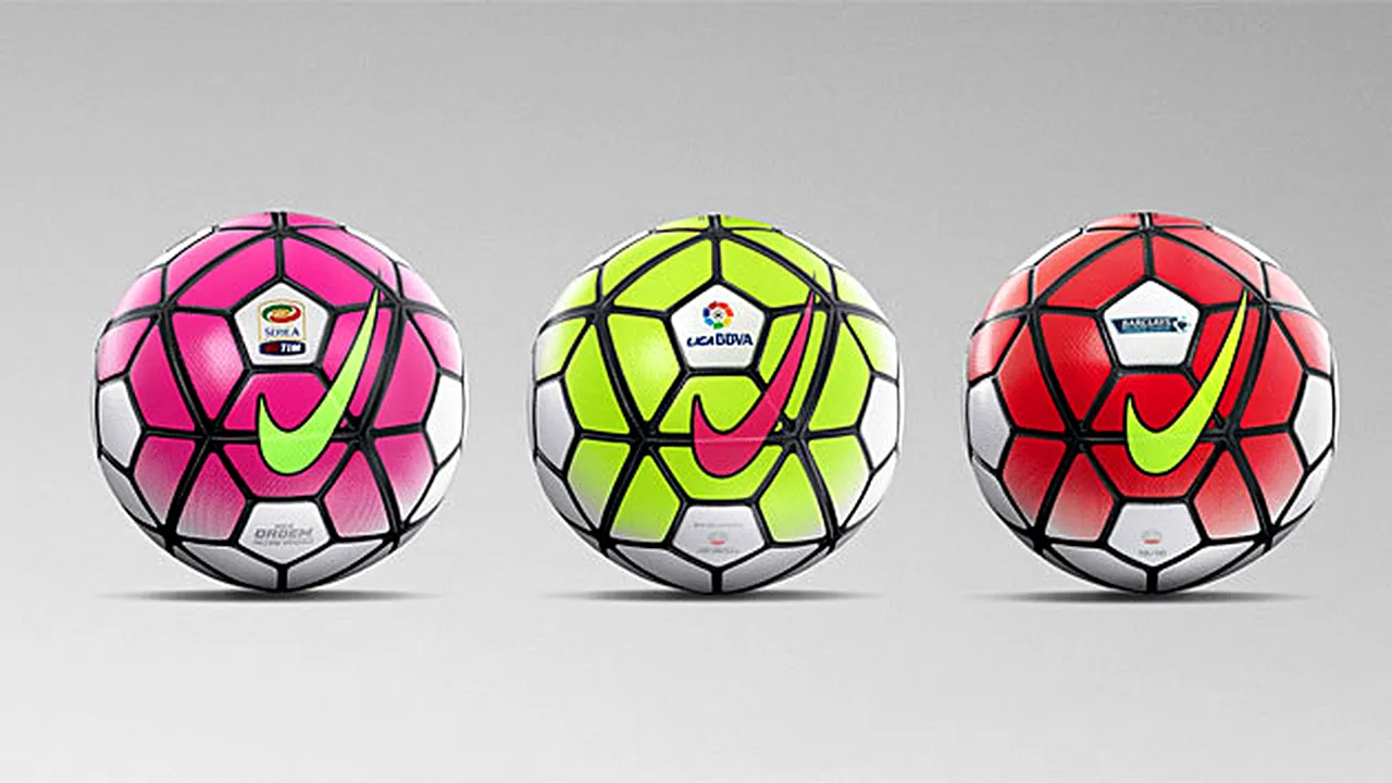 Roz, verde-fosforescent și roșu! Cum arată mingile din viitorul sezon al celor mai puternice campionate din Europa