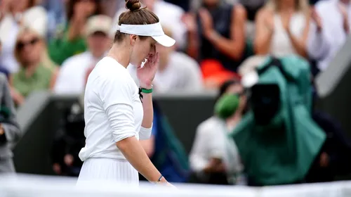 Jucătoarea, sfâşiată psihic de atacul nemilos al ruşilor în Ucraina, a început să plângă la Wimbledon!