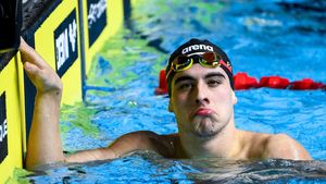 Italianul zburător D’Ambrosio e noua amenințare pentru David Popovici! A fost aproape să-i doboare recordul