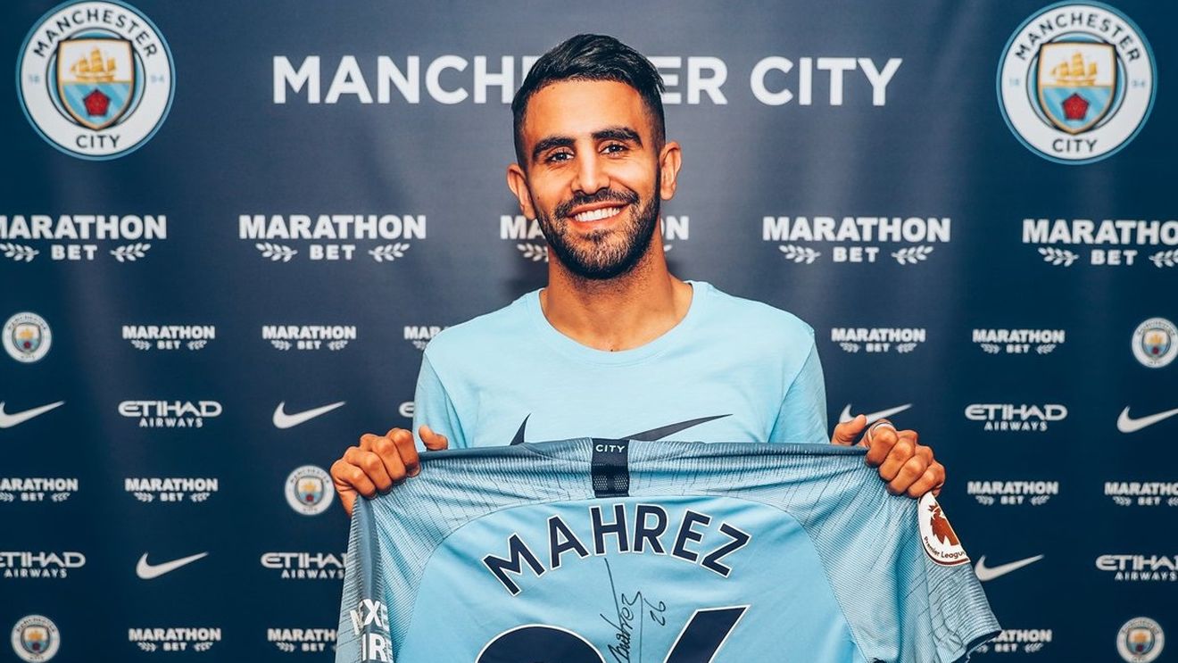 OFICIAL | Mahrez a semnat cu Manchester City! Campioana Angliei l-a prezentat imediat după semifinala dintre Belgia și Franța 