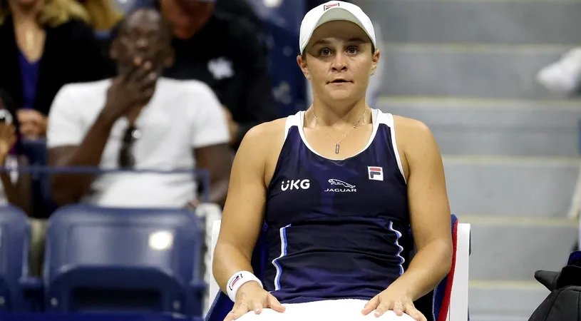 Lovitură de teatru la US Open! Favorita principală Ashleigh Barty, eliminată în turul al treilea