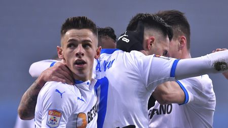 George Cîmpanu, exuberant după golul marcat în Chindia Târgoviște - Universitatea Craiova: „Este o revanșă!”