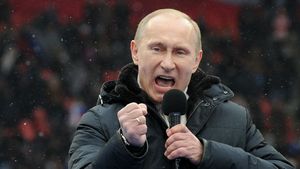Vladimir Putin și jocul psihologic prin care bagă frica în ucraineni! Cum a fost surprins „ursul” de la Kremlin în momentul în care delegația de la Kiev defila la Jocurile Olimpice de Iarnă de la Beijing | VIDEO