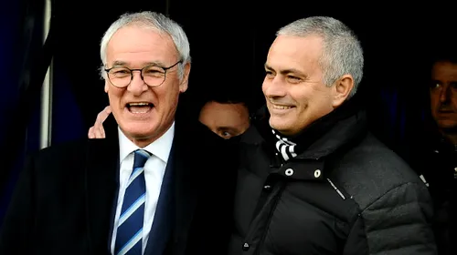 Fața umană a lui „Special One”!  Mourinho și un gest RAR în fotbalul modern. FOTO | Cum a apărut la conferința de presă în care l-a susținut pe Ranieri: „E un omagiu adus celui care a scris cea mai frumoasă poveste din istorie”