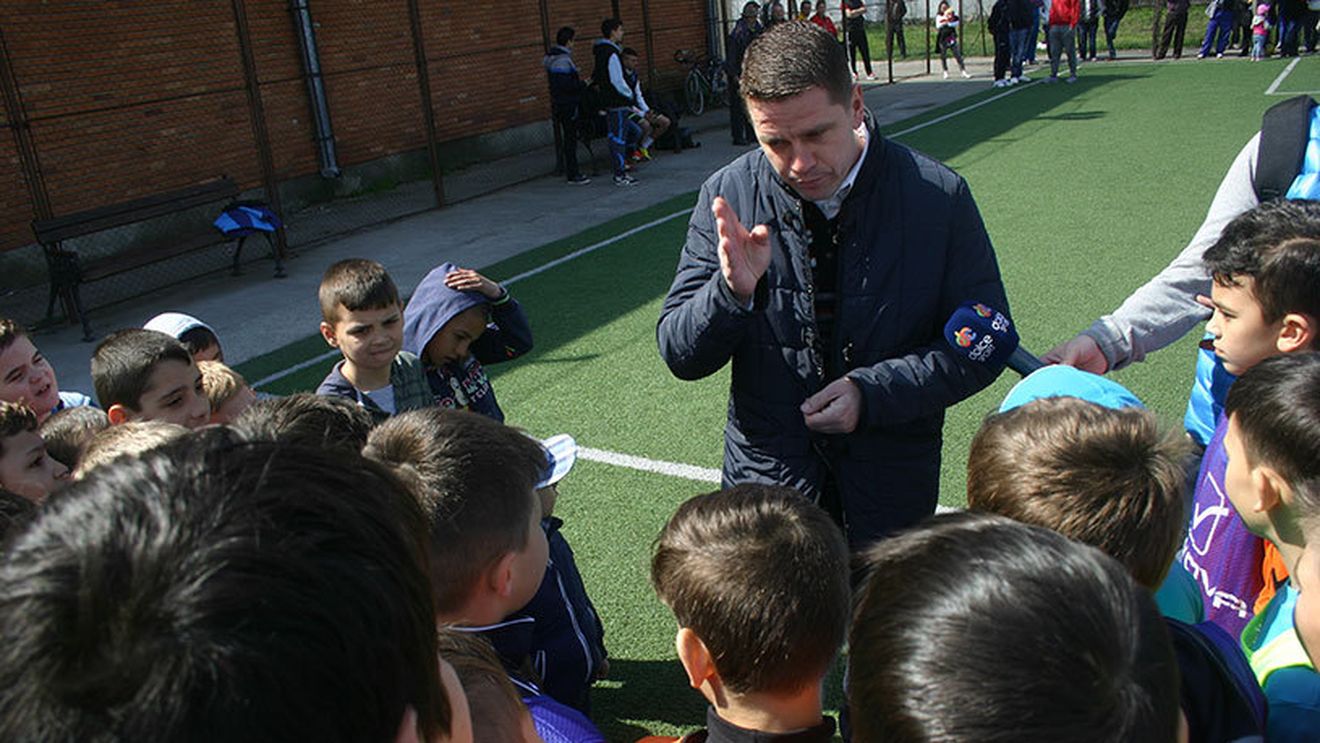 Antrenorul echipei Dinamo și-a deschis academie de fotbal în orașul natal! Stoican: "Vreau să-i calc pe urme lui Hagi"