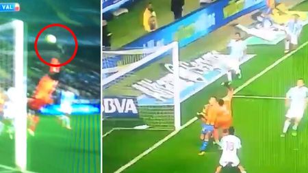 VIDEO INCREDIBIL Kameni a marcat autogolul anului! Portarul Malagăi a reluat "ca la handbal", în propria poartă