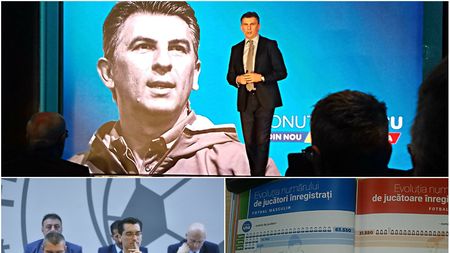 Pe Lupescu l-a pufnit râsul când a comentat creșterea-record a numărului de fotbaliști anunțată de FRF: "Avem nevoie de cifre reale. Erau 1.500 de femei care jucau fotbal, iar în doi ani avem 52.000. Și nimeni nu le vede!"
