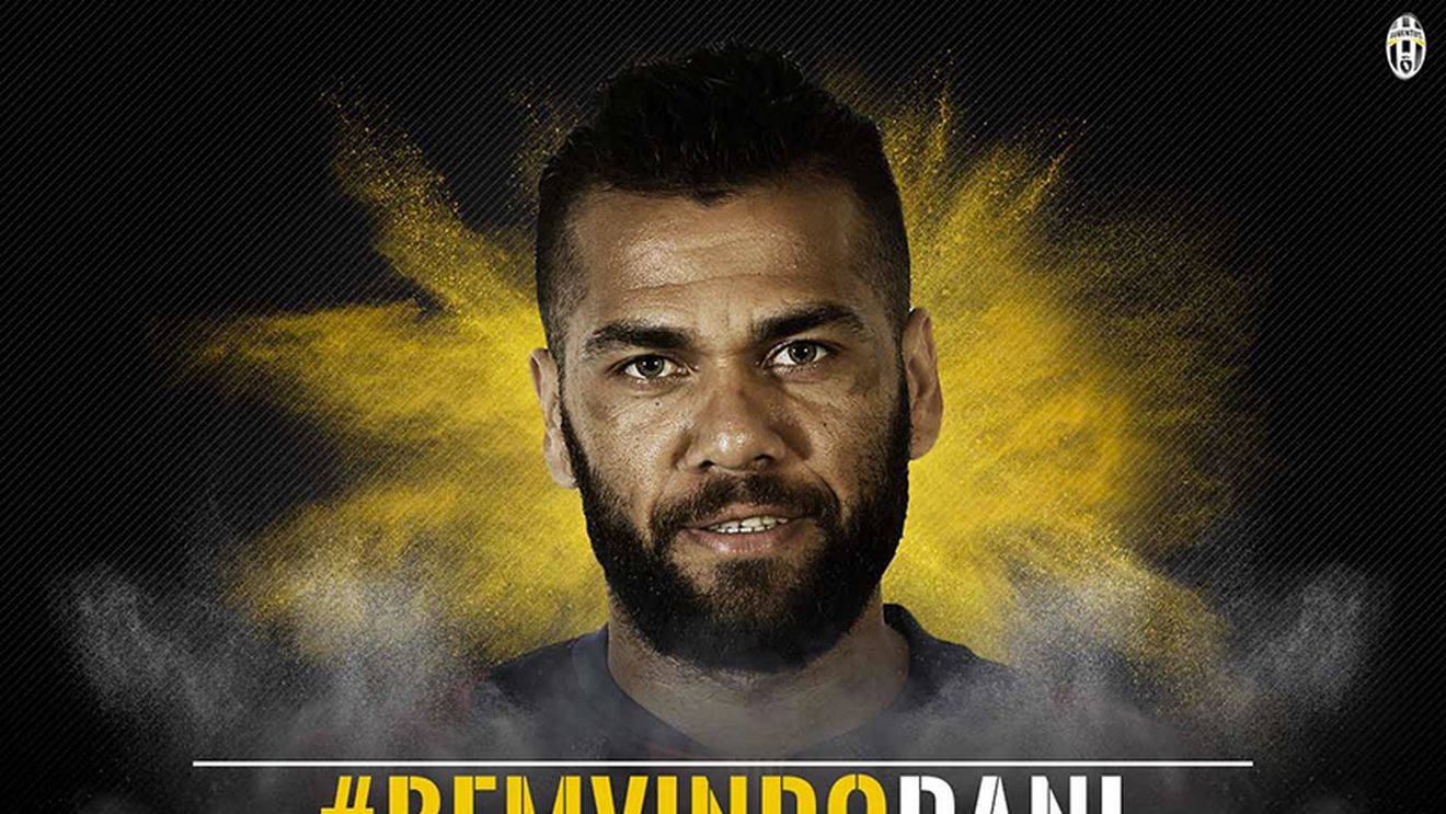Dani Alves, prezentat oficial la Juventus: "Am venit aici să câștig Liga Campionilor!"
