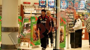 FOTO** Shopping în loc de antrenament pentru "tricolori"