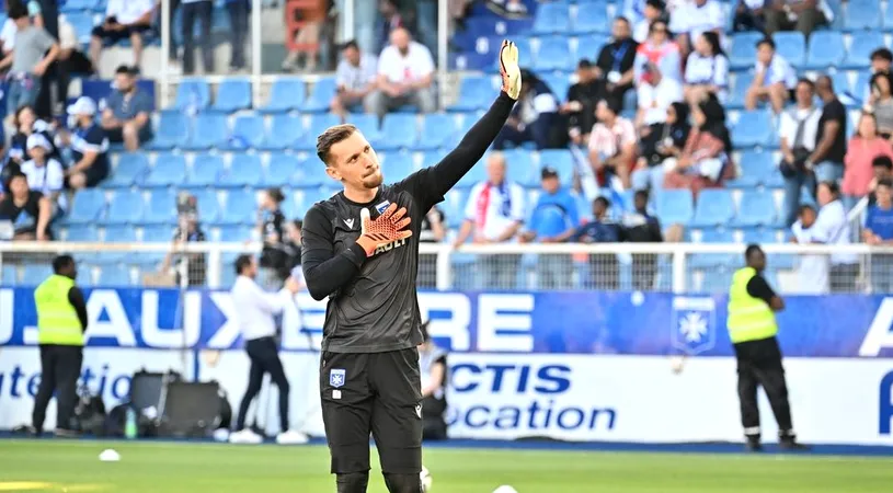 Ionuț Radu a cedat după retrogradarea cu Auxerre. Și-a anunțat viitorul pe Instagram după ce L'Equipe l-a spulberat pentru gafele din meciul decisiv