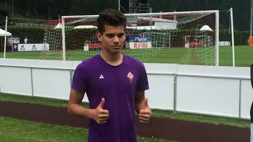 I s-a întâmplat pentru prima dată de când e în Italia. Contraperformanță pentru Ianis Hagi în ultimul meci jucat la Fiorentina Primavera