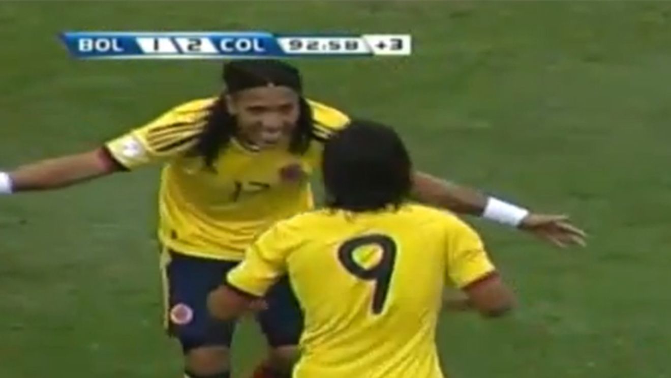 VIDEO** Dayro Moreno își conduce naționala către prima victorie din preliminarii! Super fază creată de fostul stelist și assist pentru Falcao