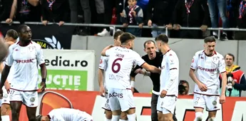 Scandal monstru în vestiar, între Bogdan Lobonț și un fotbalist străin, la pauza meciului CFR – Rapid! Jucătorul a ripostat și totul a degenerat: ce a făcut antrenorul când l-a auzit că țipă la el