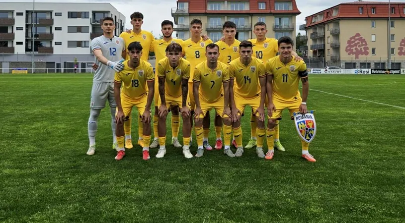 România U18, abonată la înfrângeri! A pierdut ambele amicale cu Cehia U18, iar în ultimele 10 partide a cedat în opt