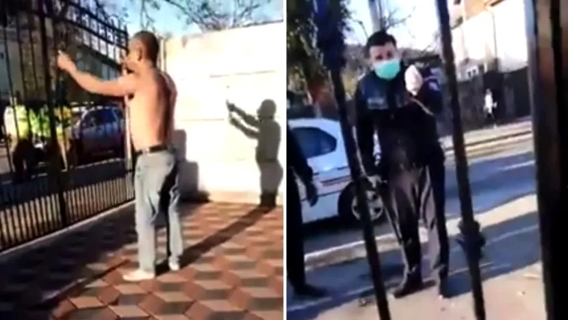 VIDEO | Petrecere cu manele, întreruptă de polițiști și jandarmi „Dacă intrați în curte, tai 20 din voi”